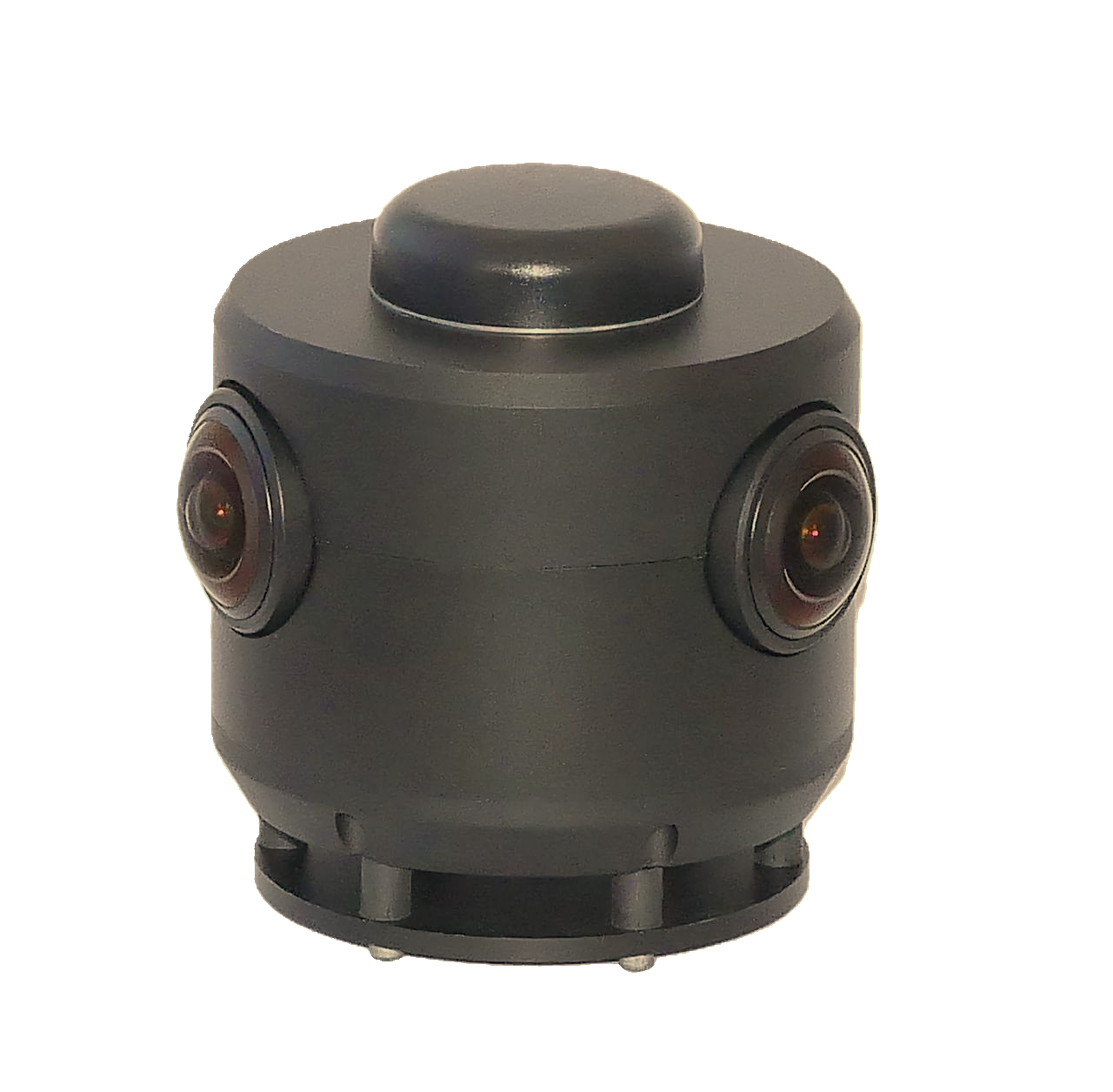 GeoCam 360 Camera with three fisheye lenses, integrated GNSS, and edge processing