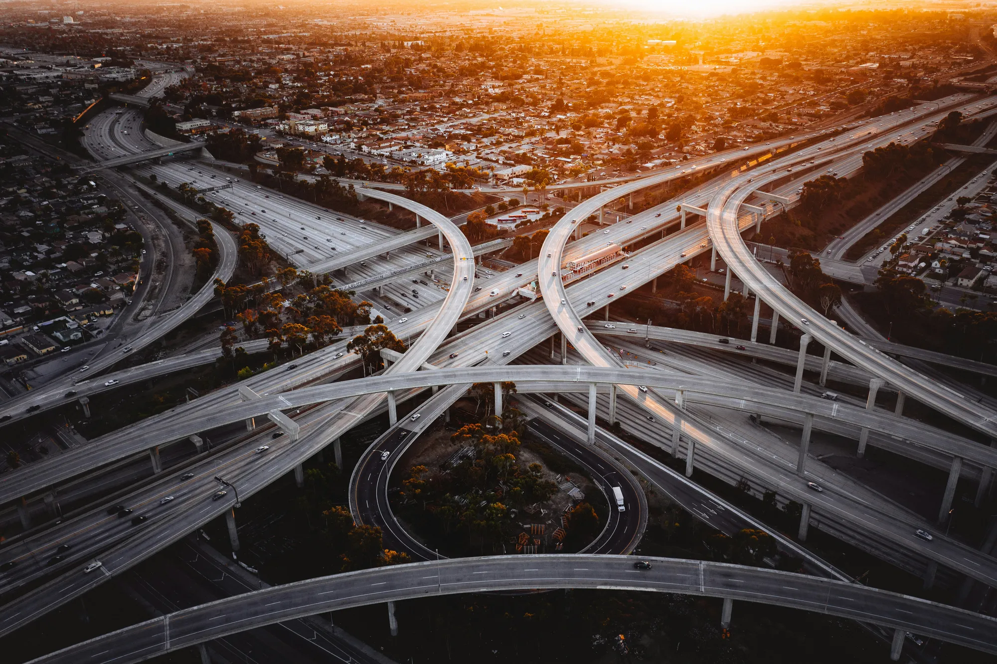 Infrastructure corridor captured by GeoCam